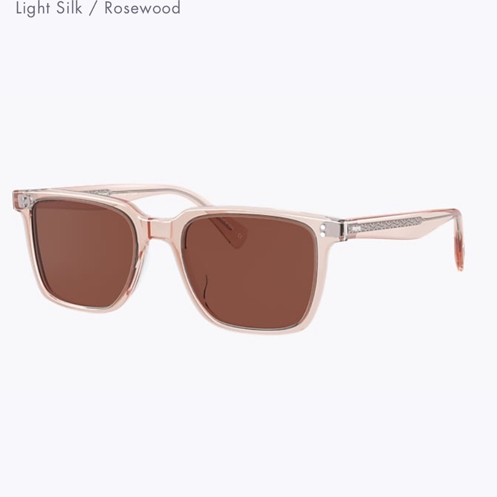Oliver People’s Lachman Sun Sunglasses in Rosewood